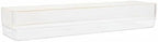 Martha Stewart Kerry Plastic Stackable Office Desk Drawer Organizers, 15" x 6", 2 Pack, with Gold Trim