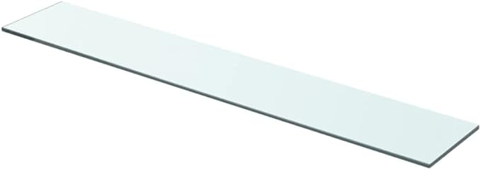 Shelf Panel Glass,Bathroom Shelves,Decor Shelf,Display Shelf,Cloud Shelf,Shelves for Bedroom,Square Wall Shelf,for Bathroom, Living Room, Bedroom, Kitchen, Clear 27.6"x4.7"