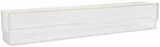 Martha Stewart Kerry Plastic Stackable Office Desk Drawer Organizers, 12" x 3", 6 Pack, with Gold Trim