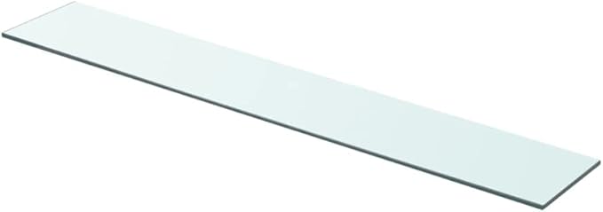 Shelf Panel Glass,Bathroom Shelves,Decor Shelf,Display Shelf,Cloud Shelf,Shelves for Bedroom,Square Wall Shelf,for Bathroom, Living Room, Bedroom, Kitchen, Clear 31.5"x4.7"