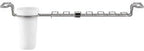 Kohler K-5473-CHR Multi-Purpose Over-The-Sink Drying Rack, Caddy with Kitchen Towel Bar Holder, Soaking Cup. Expandable 14.6" to 17.6", 17.625 x 5 x 5.25, Charcoal