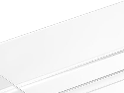 Staples Side‑Load Stackable Plastic Letter Tray, Clear – Desktop Paper Organizer for Office Files & Documents