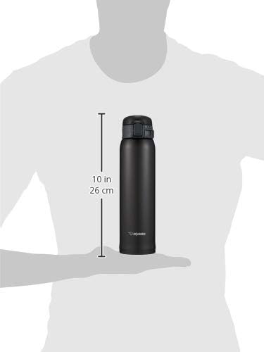 Zojirushi SM-SE60BZ Stainless Steel Vacuum Insulated Mug, 20-Ounce, Matte Black