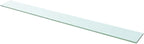 Shelf Panel Glass,Bathroom Shelves,Decor Shelf,Display Shelf,Cloud Shelf,Shelves for Bedroom,Square Wall Shelf,for Bathroom, Living Room, Bedroom, Kitchen, Clear 43.3"x4.7"