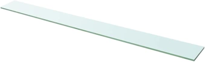 Shelf Panel Glass,Bathroom Shelves,Decor Shelf,Display Shelf,Cloud Shelf,Shelves for Bedroom,Square Wall Shelf,for Bathroom, Living Room, Bedroom, Kitchen, Clear 43.3"x4.7"