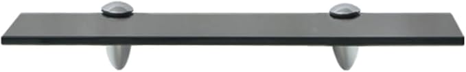 Floating Shelf,Bathroom Shelves,Decor Shelf,Display Shelf,Cloud Shelf,Square Wall Shelf,Easy to Assemble,for Bathroom, Living Room, Bedroom, Kitchen,Glass 15.7"x3.9" 0.3"