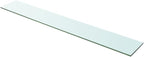 Shelf Panel Glass,Bathroom Shelves,Decor Shelf,Display Shelf,Cloud Shelf,Shelves for Bedroom,Square Wall Shelf,for Bathroom, Living Room, Bedroom, Kitchen, Clear 39.4"x5.9"