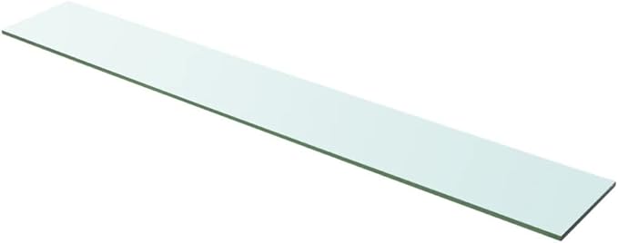 Shelf Panel Glass,Bathroom Shelves,Decor Shelf,Display Shelf,Cloud Shelf,Shelves for Bedroom,Square Wall Shelf,for Bathroom, Living Room, Bedroom, Kitchen, Clear 39.4"x5.9"