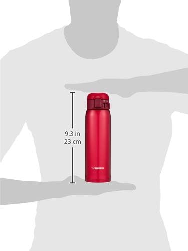 Zojirushi Stainless Mug, 1 Count (Pack of 1), Garnet Red, 0.48 liters