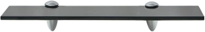 Floating Shelves 2 pcs,Bathroom Shelves,Decor Shelf,Display Shelf,Cloud Shelf,Square Wall Shelf,Easy to Assemble,for Bathroom, Living Room, Bedroom, Kitchen,Glass 15.7"x3.9" 0.3"