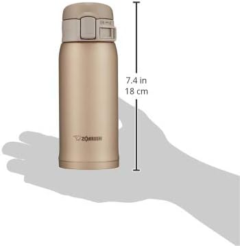Zojirushi Stainless Mug, 1 Count (Pack of 1), Beige Gold,0.36 liters