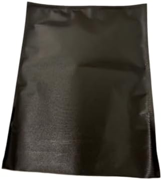 Large Clear and black vacuum sealer bags, 15 x 20, 3.5 mil, Airtight and Smell Resistant, for Shipping, Bulk Storing, Sous Vide Cooking, Freezing, or Long-Term Food Storage, 100 Count