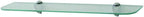 Shelf-Made KT-0134-624SN Glass Shelf Kit, Satin Nickel, 6-Inch by 24-Inch