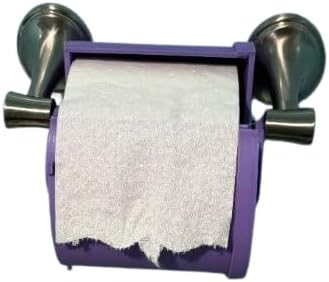 Toilet Paper Guard Full Enclosure | 360° TP Roll Protector | Pet & Toddler Proof Toilet Paper Cover | Anti-Unravel Shield | Bathroom Organizer & Dispenser (Yellow)