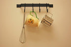 12" Black Utensil Rack