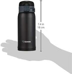 Zojirushi SM-SE36BZ Stainless Steel Vacuum Insulated Mug, 12-Ounce, Matte Black