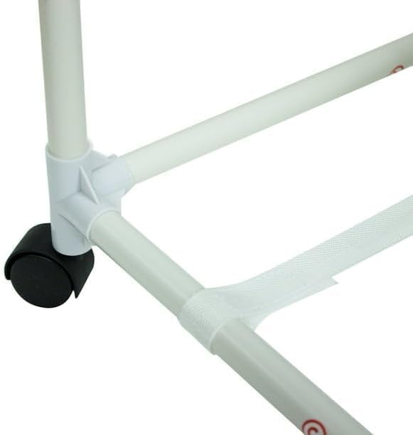 3 Bag Mesh Rolling Laundry Sorter Cart, Soft Silver –Detachable Net Bag, Tool-free Assembly