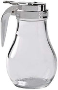 Great Credentials© Syrup Dispenser with Cast Zinc Top, 6-Ounce (1, 6 OZ