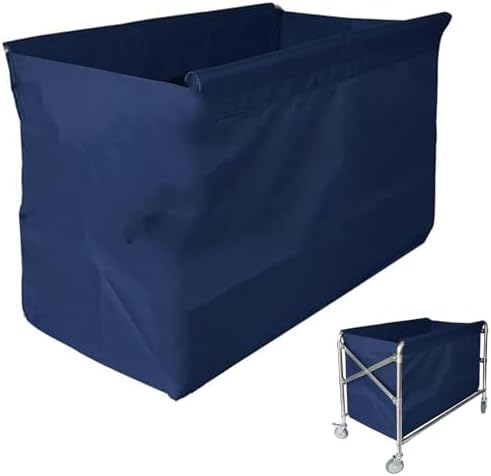 Removable Laundry Cart Liner Bag - Durable Ox Cloth Storage for Rolling Basket - Heavy-Duty, Waterproof, Easy-Clean Laundry Organizer - Perfect for Home & Travel