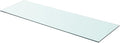 Shelf Panel Glass,Bathroom Shelves,Decor Shelf,Display Shelf,Cloud Shelf,Shelves for Bedroom,Square Wall Shelf,for Bathroom, Living Room, Bedroom, Kitchen, Clear 35.4"x11.8"