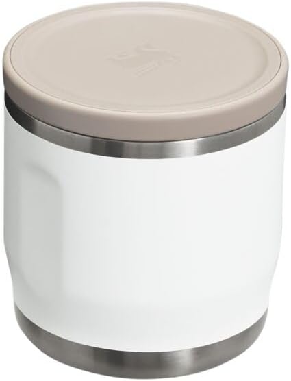 STANLEY Adventure To-Go Food Jar | Vacuum Insulated Food Container | Wide Mouth Screw On Lid | Packable for Travel | Stainless Steel with Leakproof Lid | BPA-Free