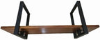 Ceiling Wine Rack Decoration Shelf - 1 Tier Flower Stand Display Stand, Ceiling Mounted Storage Rack, Hanging Plant Stand, for/Kitchen/Bar/Restaurant (Size : 80 * 30 * 50cm)