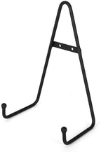 Milltown Merchants Round Metal Display Stand - Fused Glass Art Base - Plate Stand/Plate Holder - Round Art Panel Stand (2 Pack)