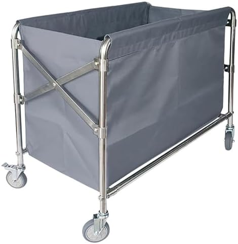 Removable Laundry Cart Liner Bag - Durable Ox Cloth Storage for Rolling Basket, Waterproof & Easy to Clean, Perfect for Laundry Room Organization