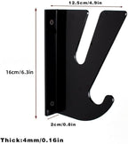 Lixada Wall-Mounted Display Rack for Skateboards,Rack for Skis with Storage Hooks 2PCS