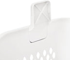 3/4 Tier Rolling Laundry Baskets Cart With Wheels,Narrow Laundry Hamper Sorter for Clothes, Towels, Plastic Clothes Storage Hamper,for Kitchens, Laundry Rooms,Bedrooms (White-4)