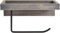 Farmhouse Bathroom Collection - Toilet Tissue Holder Gray