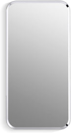 Kohler 35569-CPL Verdera® Framed Bathroom Medicine Cabinet with Mirror, Rectangle Design, Adjustable Shelves, Bathroom Storage, 15 in. W x 30 in. H, Polished Chrome