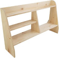 Renovators Supply Manufacturing Computer Shelves Unfinished Pine Wood Shelf Kit