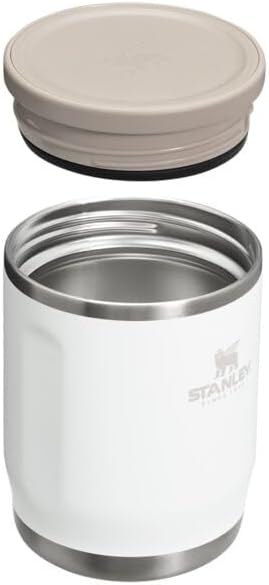 STANLEY Adventure To-Go Food Jar | Vacuum Insulated Food Container | Wide Mouth Screw On Lid | Packable for Travel | Stainless Steel with Leakproof Lid | BPA-Free