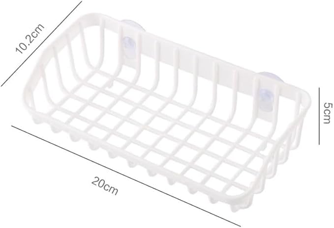 Pink Multifunctional Drain Rack,Hanging Storage Rack Drain Rack Sink Shelf Suction Cup Dishwashing Soap Sponge Holder for Kitchen Accessories Racks and Holders