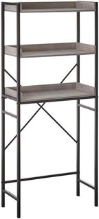 Farmhouse Bathroom Collection - Over Toilet Tower Gray