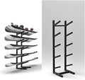 Snowboard Storage Rack,Floor-Standing ski Storage Rack, Home Gym Storage Rack, Sample Board Display Rack, Exercise mat Storage Rack (Black 35x25x101 cm/14x10x40 in)