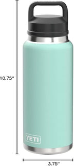 YETI Rambler 36 oz Bottle, Vacuum Insulated, Leakproof, Stainless Steel with Chug Cap | Vacuum Insulated, Leakproof, with Chug Cap
