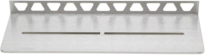 Schluter Rectangular Shelf for Tiled Walls - 4mm Thick, Curve Design, Aluminum Material, Greige Finish - SWS1D6TSBG