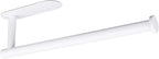 Paper Towel Holders,Paper Towels Rolls - for Kitchen,Paper Towels Bulk- Self-Adhesive Under Cabinet,Both Available in Adhesive and Screws,Stainless Steel Paper Towel Holder(White)