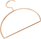 Amosfun 3pcs Metal Scarf Hanger Rack Belt Organizer Closet Hanging Organizer Semicircle Design Space-Saving