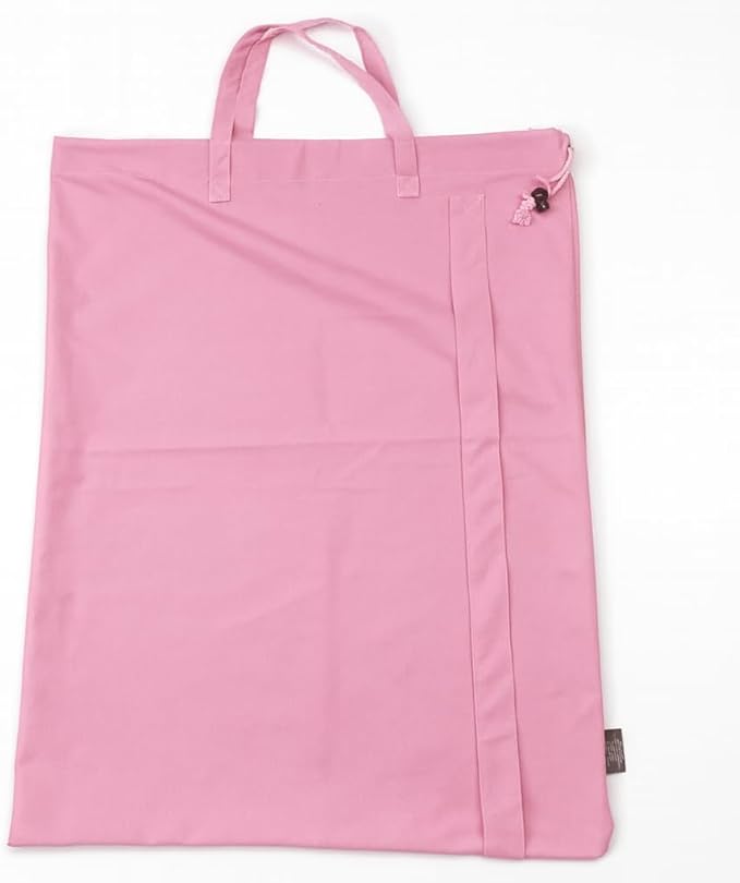 LFH Home Large Premium Cotton Canvas Laundry Bag with Drawstring and Handles Heavy Duty, Multi-Use, Washable for Home, Travel, College or Storage 20x30 (Pack of 6)-Pink