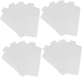 50pcs Cardboard Shirt Insert Board T-Shirt Paper Liner Folding Paperboard Laundry Organizer
