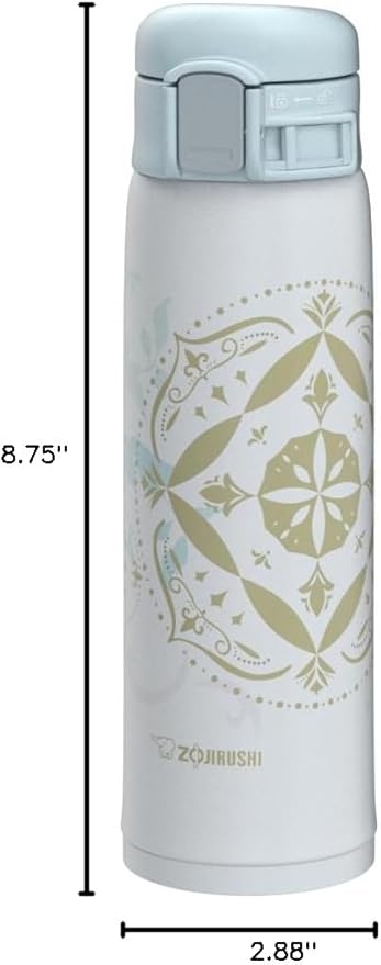 Zojirushi SM-SG48EGP Stainless Mug, 16-Ounce, Mystic Emerald