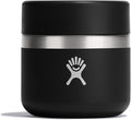 Hydro Flask Food Jar – Insulated Stainless Steel, Snack Travel Container for Hot Food, Lunch, & Soup 8 Oz Black