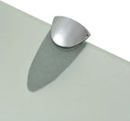 vidaXL Floating Shelf Frosted Tempered Glass Wall mounting