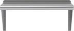 AmGood 12 in. x 24 in. Stainless Steel Wall Shelf | NSF | Metal Shelving | Garage, Laundry, Storage, Utility Room | Restaurant, Commercial Kitchen