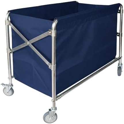 Waterproof Replacement Liner Bag for Laundry Cart - Removable Ox Cloth Storage Bag for Rolling Laundry Basket - Durable, Easy to Clean, Ideal for Home Use