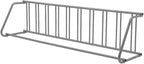Floor Bike Rack,Sigle-Side 10-Bike Rack 122" L,Grid Bike Rack In Ground,Freestanding Bicycle Floor Parking Stand,Stand Bike Racks for Garages Streets Yards Bike Events