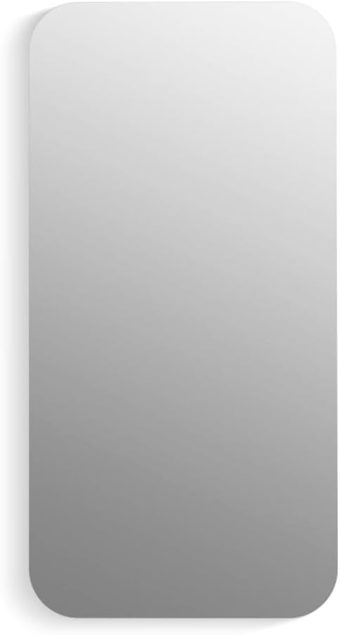 Kohler 35569-NFC-NA Verdera® Bathroom Medicine Cabinet with Mirror, Rectangular Design, Adjustable Shelves, Modern Bathroom Storage, 15 in. W x 30 in. H